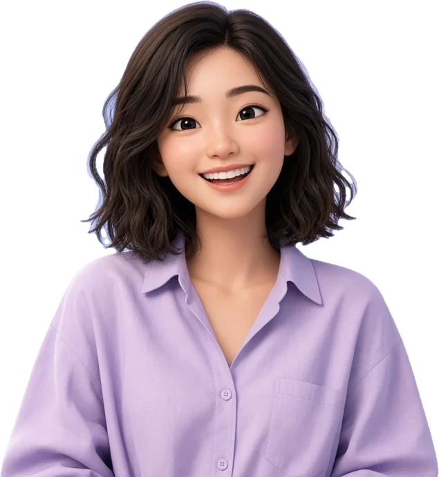 Reel, original digital employee character