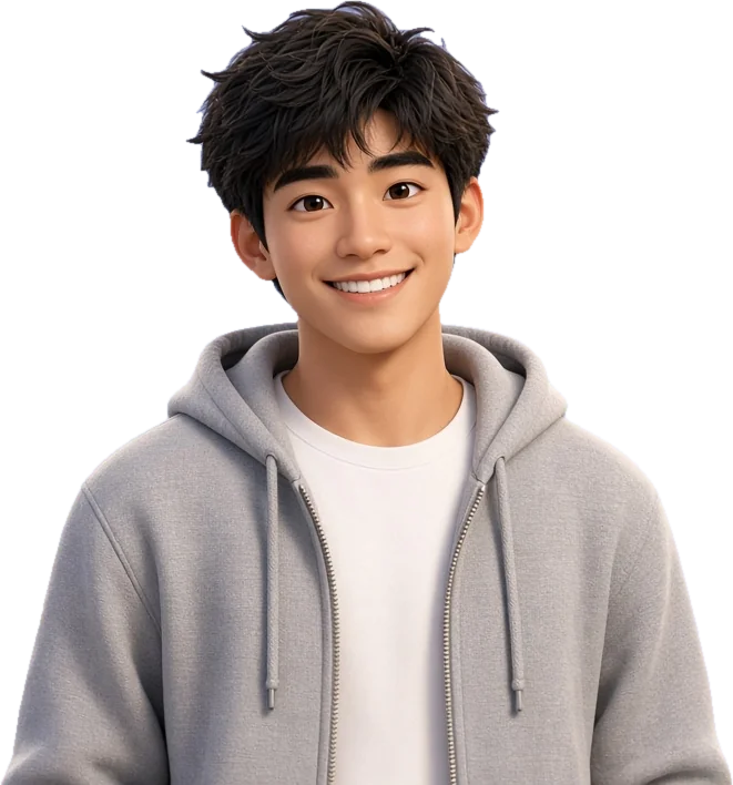 Webb, original digital employee character